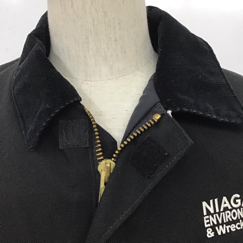 カーハート Carhartt ジャケット、上着 ジャケット、ブレザー C55 BLK 襟コーデュロイ Extremes L ロゴ、文字 黒 / ブラック /  メンズ USED 古着 中古 10107925