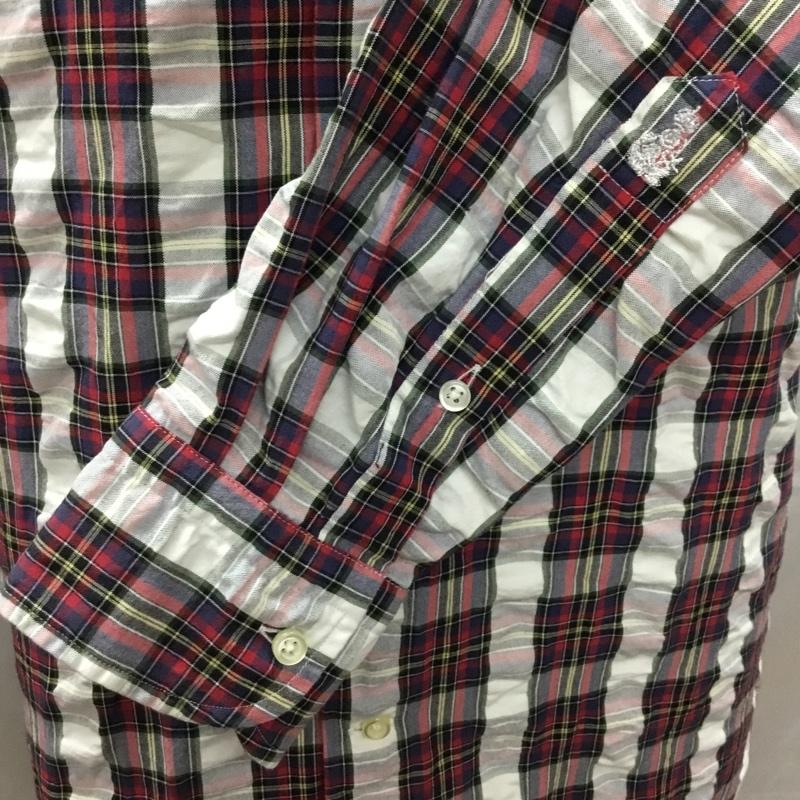 ギローバー GUY ROVER シャツ、ブラウス 長袖 長袖シャツ カラーシャツ 長袖カットソー チェックシャツ M チェック マルチカラー / マルチカラー /  メンズ USED 古着 中古 10119397