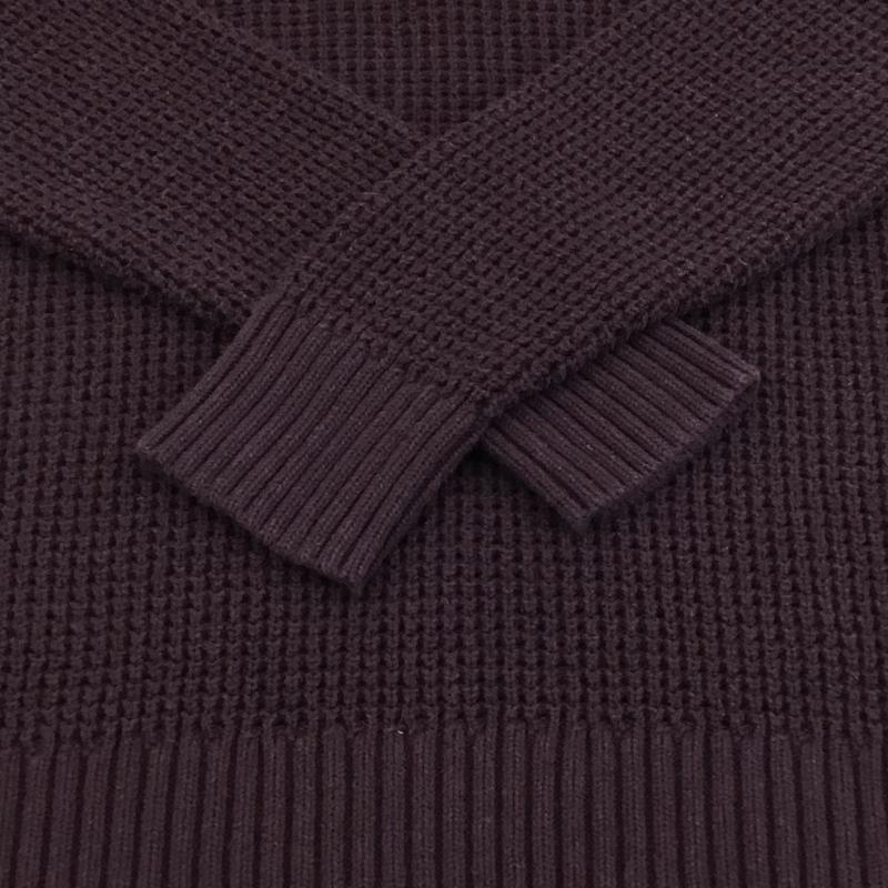 バナナリパブリック BANANA REPUBLIC ニット、セーター 長袖 BANANA REPUBLIC ニット L 無地 えんじ / ワインレッド /  メンズ USED 古着 中古 10122366
