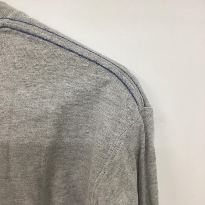 コロンビア Columbia カットソー 長袖 長袖カットソー プリントカットソー クルーネック M プリント 灰 / グレー /  メンズ USED 古着 中古 10148147