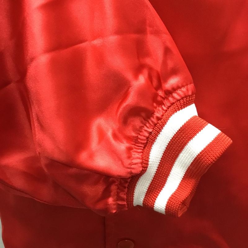 古着 USED ジャケット、上着 ジャンパー、ブルゾン Budweiser バックロゴ FREE ロゴ、文字 赤 / レッド /  メンズ USED 古着 中古 10118941