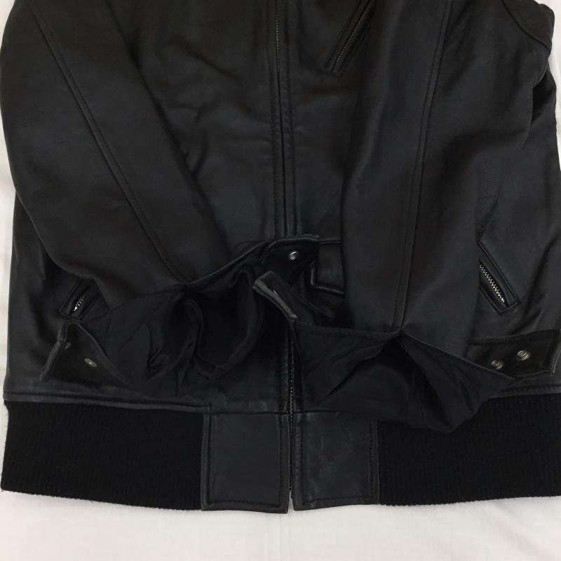 シュプリーム Supreme ジャケット、上着 レザージャケット Lather Boｍber ラムスキン S 無地 黒 / ブラック /  メンズ USED 古着 中古 10138382