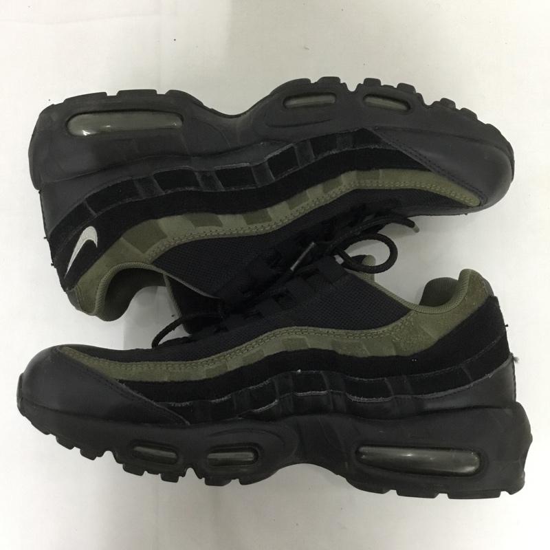 ナイキ NIKE スニーカー スニーカー AH8444-001 AIR MAX 95 HAL 27cm 27.0cm ロゴ、文字 黒 / ブラック / X カーキ / カーキ /  メンズ USED 古着 中古 10128975