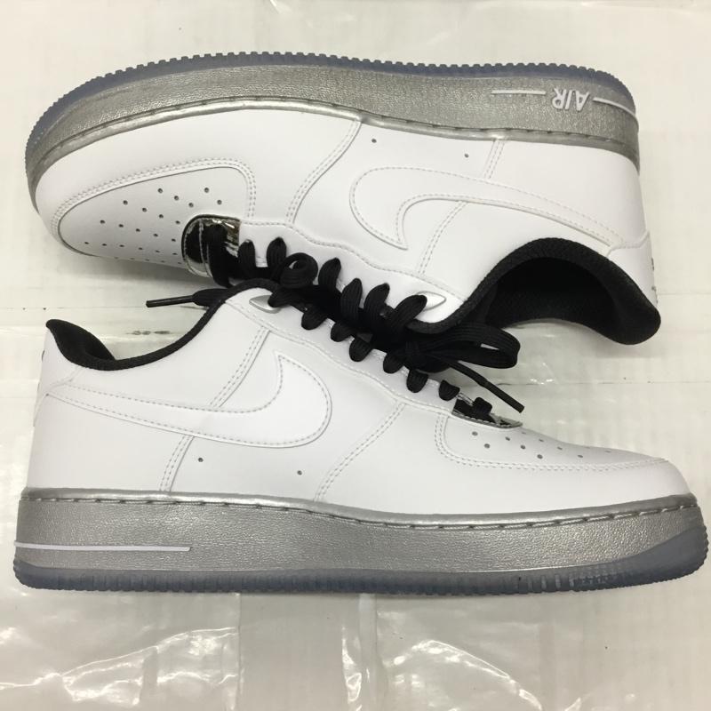 ナイキ NIKE スニーカー スニーカー DX6764-100 WMNS AIR FORCE 1 07 SE 28.5cm 28.5cm ロゴ、文字 白 / ホワイト / X 黒 / ブラック /  メンズ USED 古着 中古 10118661