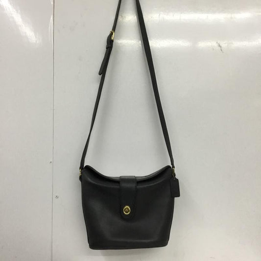 コーチ COACH ショルダーバッグ ショルダーバッグ 9948 オールドコーチ レザー 無地 黒 / ブラック /  レディース USED 古着 中古 10145483