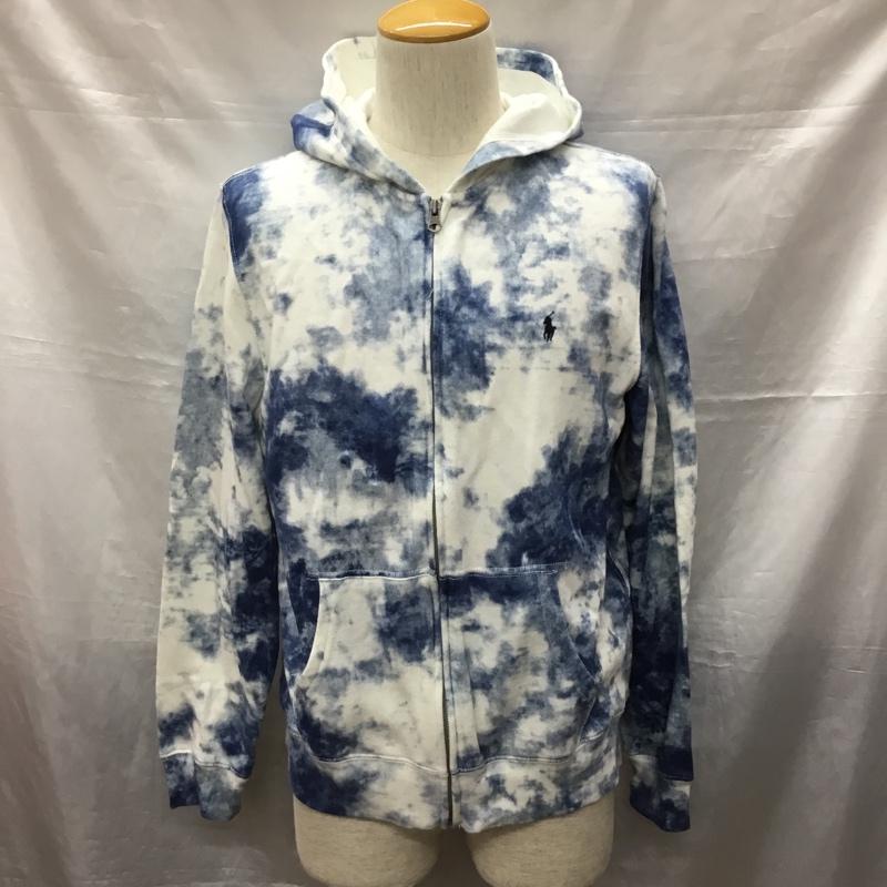 ポロラルフローレン POLO RALPH LAUREN パーカー 長袖 ジップアップパーカー 長袖パーカー タイダイ XL 総柄 マルチカラー / マルチカラー /  メンズ USED 古着 中古 10120122