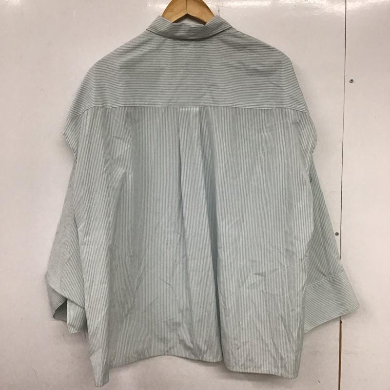 マウジー MOUSSY シャツ、ブラウス 長袖 010HS630-2901 ARM SLIT OVER シャツ FREE ストライプ マルチカラー / マルチカラー /  レディース USED 古着 中古 10134263