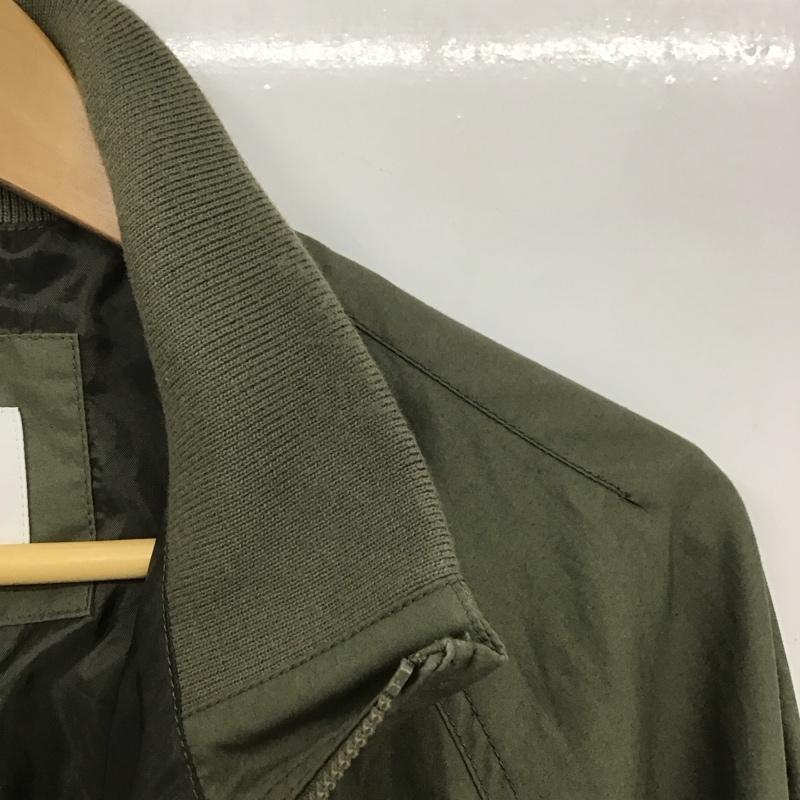 ラコステ LACOSTE ジャケット、上着 ジャケット、ブレザー ジップアップジャケット アウター ラグラン スタンドネック ロゴ、文字 カーキ / カーキ /  メンズ USED 古着 中古 10133237
