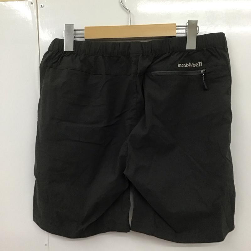 モンベル mont-bell パンツ ショートパンツ 1105474 ストレッチO.D.ショーツ L ロゴ、文字 ダークグレー / ダークグレー /  レディース USED 古着 中古 10108612