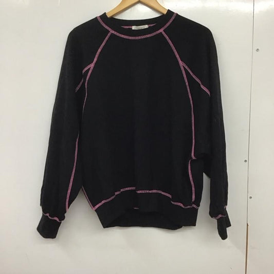 フリークスストア FREAK S STORE トレーナー 長袖 FREE 無地 黒 / ブラック /  レディース USED 古着 中古 10140228