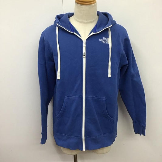 ザノースフェイス THE NORTH FACE パーカー 長袖 nt11530 REARVIEWFULLZIPHOODIE ジップアップパーカー 長袖パーカー フード付きパーカー L ロゴ、文字 水色 / ライトブルー /  メンズ USED 古着 中古 10123826
