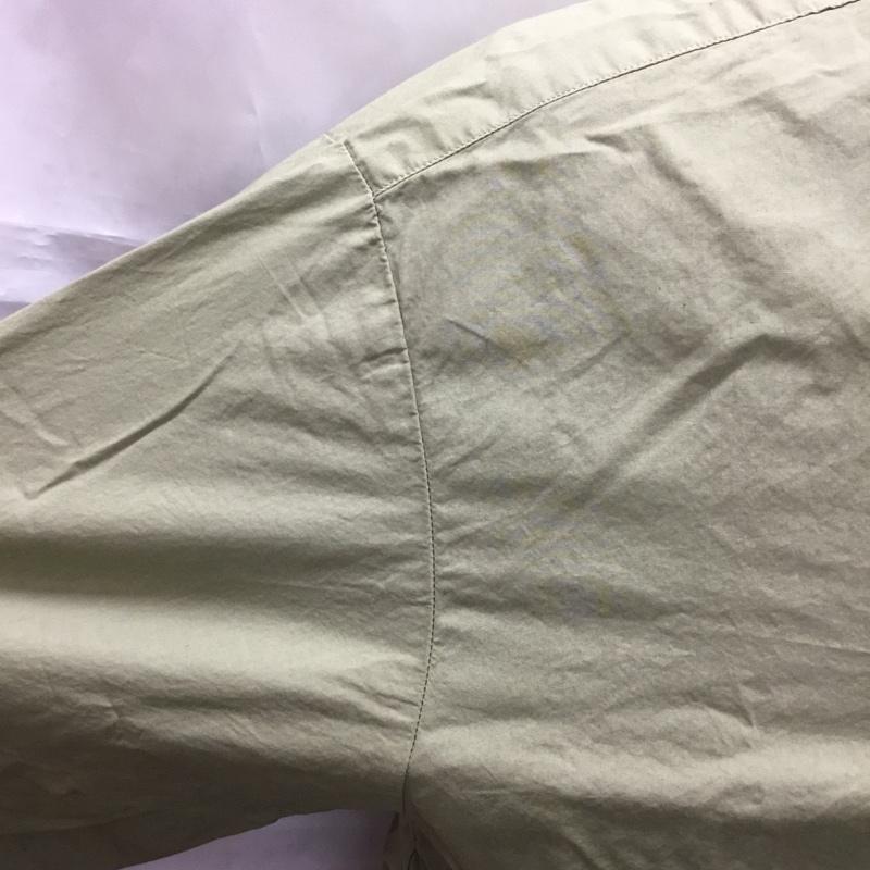 ユナイテッドアローズ UNITED ARROWS シャツ、ブラウス 半袖 1116-149-0191 半袖シャツ カラーシャツ カジュアルシャツ L 無地 カーキ / カーキ /  メンズ USED 古着 中古 10109421