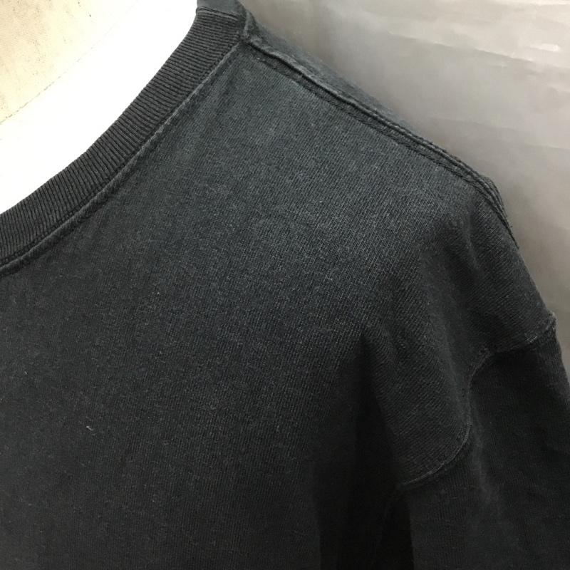 ミスターオリーブ MR.OLIVE Tシャツ 半袖 半袖カットソー プリントTシャツ クルーネックカットソー L ロゴ、文字 黒 / ブラック /  メンズ USED 古着 中古 10120462