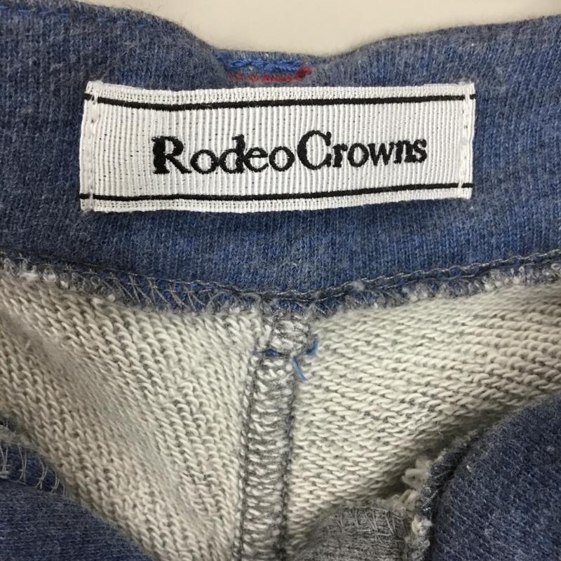 ロデオクラウンズ Rodeo Crowns パンツ ショートパンツ ショートパンツ ハーフパンツ カジュアルパンツ 1 ボーダー柄 灰 / グレー / X 水色 / ライトブルー /  レディース USED 古着 中古 10114283