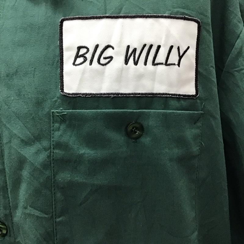 古着 USED シャツ、ブラウス 半袖 半袖シャツ カラーシャツ 半袖カットソー spirithalloween XL ロゴ、文字 緑 / グリーン /  メンズ USED 古着 中古 10116206