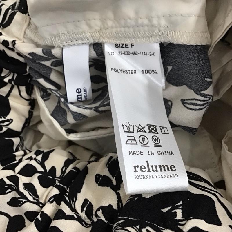 レリュームジャーナルスタンダード relume Journal Standard パンツ スラックス 22-030-462-1141 総柄 マルチカラー / マルチカラー /  レディース USED 古着 中古 10131582