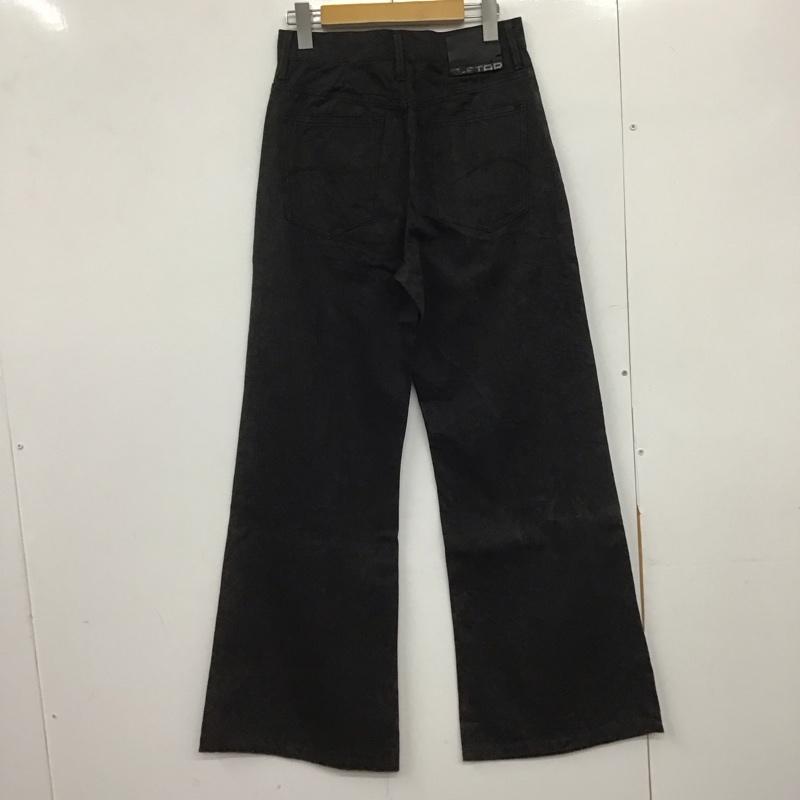 ジースターロゥ G-STAR RAW パンツ デニム、ジーンズ デニムパンツ ワイドパンツ カジュアルパンツ Gパン 27インチ 無地 ダークグレー / ダークグレー /  メンズ USED 古着 中古 10146225