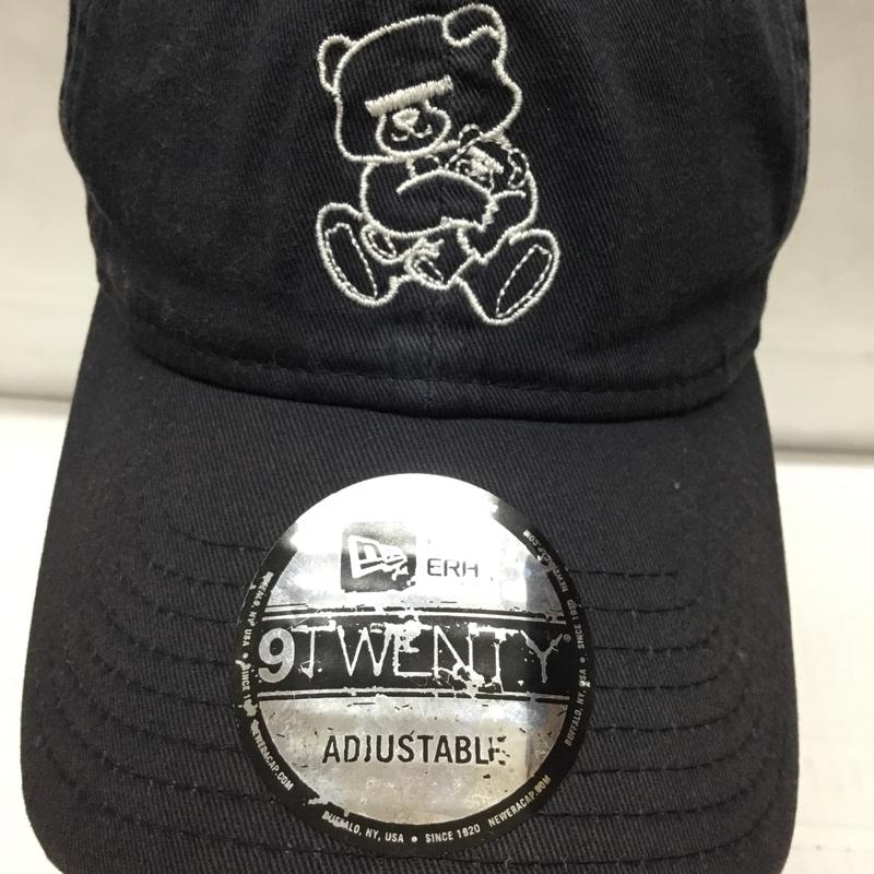 アンダーカバー UNDERCOVER 帽子 キャップ NEW ERA BEAR 9TWENTY ワンポイント 紺 / ネイビー /  メンズ USED 古着 中古 10109752