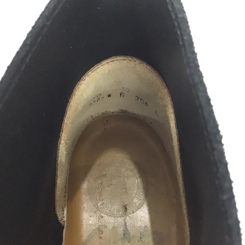 クラークス Clarks ブーツ ショートブーツ デザートブーツ 39.5 US：6 無地 黒 / ブラック /  メンズ USED 古着 中古 10141046