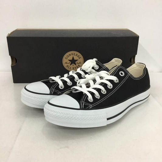 コンバース CONVERSE スニーカー スニーカー M9166 ALL STAR OX ローカット 25.5cm 箱有 25.5cm ロゴ、文字 黒 / ブラック /  メンズ USED 古着 中古 10148853