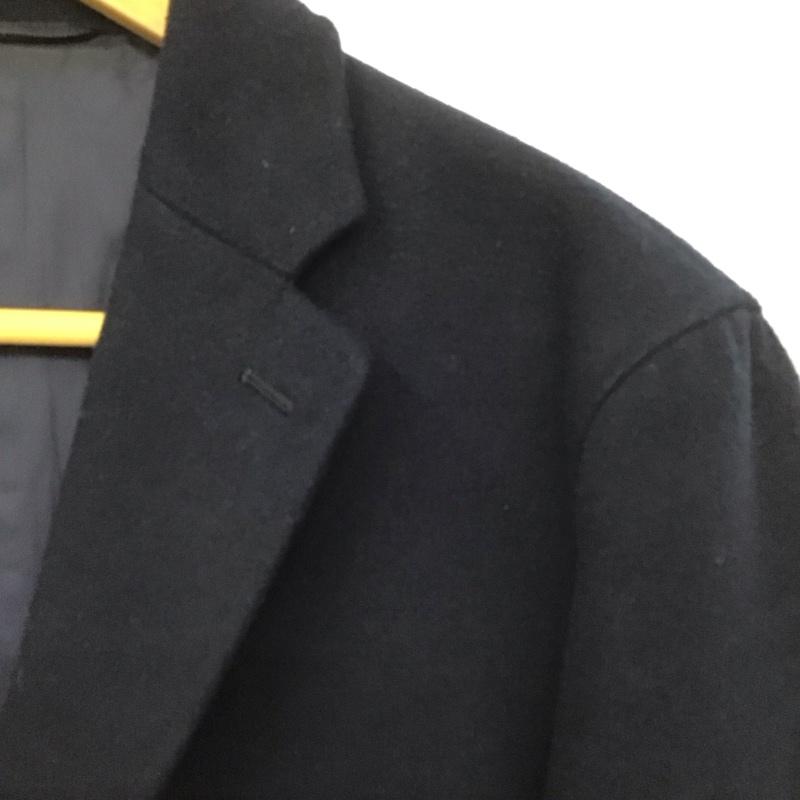 ビームス BEAMS コート コート一般 ロングコート カラージャケット アウター M 無地 紺 / ネイビー /  メンズ USED 古着 中古 10130803