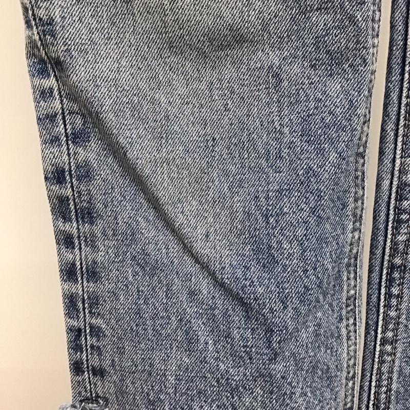 マウジー MOUSSY パンツ デニム、ジーンズ 010DAG11-5340 SIDE SLIT SLIM FLARE サイド スリット 無地 青 / ブルー /  レディース USED 古着 中古 10109713