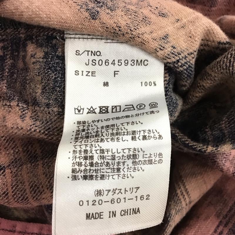 ジーナシス JEANASIS シャツ、ブラウス 長袖 FREE  マルチカラー / マルチカラー /  レディース USED 古着 中古 10146645