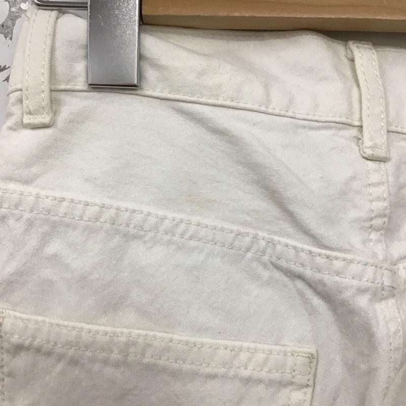ジーナシス JEANASIS パンツ デニム、ジーンズ S 無地 白 / ホワイト /  レディース USED 古着 中古 10129737