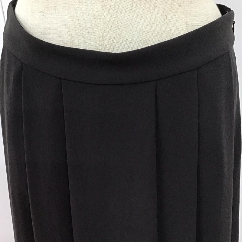 マッキントッシュ Mackintosh スカート ひざ丈スカート 38 無地 黒 / ブラック /  レディース USED 古着 中古 10121169