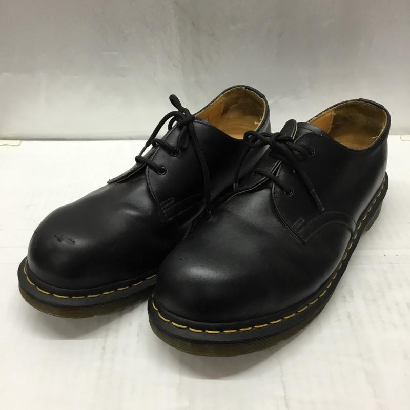ドクターマーチン Dr.Martens 革靴 革靴 1925 5400 3ホール UK9 US：10 無地 黒 / ブラック /  メンズ USED 古着 中古 10108844