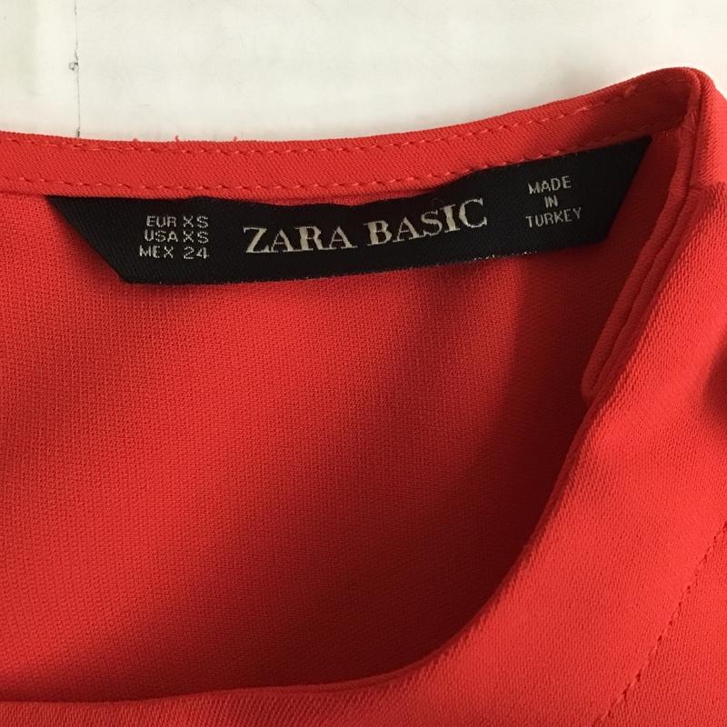 ザラ ZARA カットソー 七分袖 XS 無地 マルチカラー / マルチカラー /  レディース USED 古着 中古 10103961