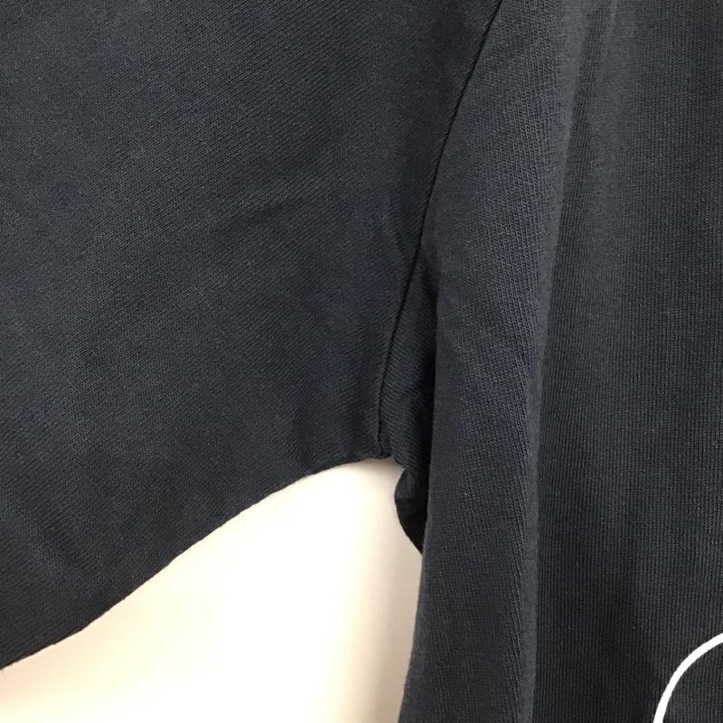 チャンピオン Champion カットソー 長袖 c5-q401 YALEUNIVERSITY 長袖カットソー クルーネック XL プリント 紺 / ネイビー /  メンズ USED 古着 中古 10132713