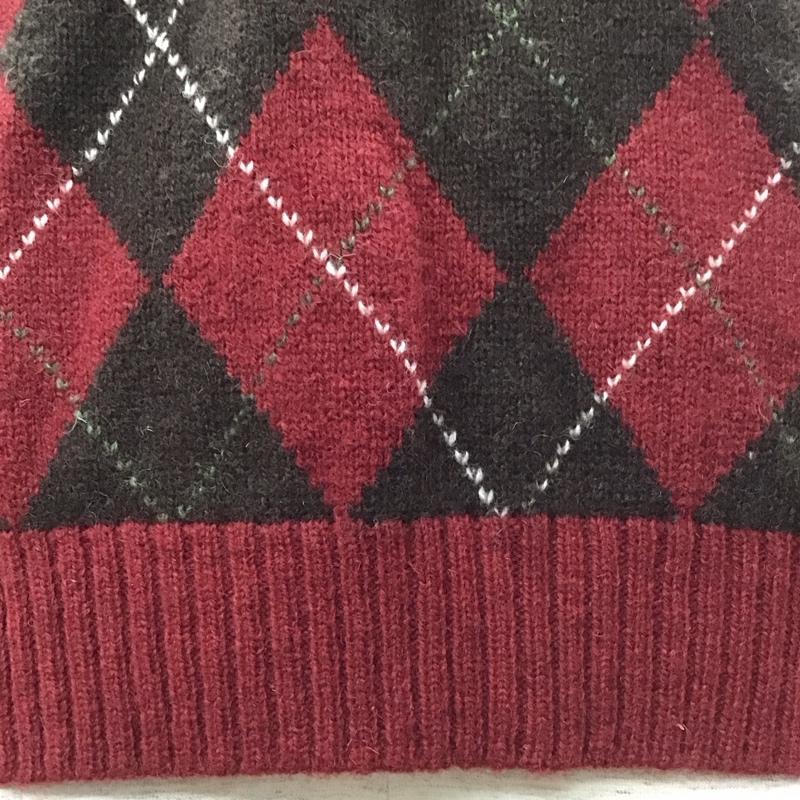 エルエルビーン L.L.Bean ニット、セーター 長袖 長袖ニットカットソー ニット セーター Vネックニット M 総柄 マルチカラー / マルチカラー /  メンズ USED 古着 中古 10111463