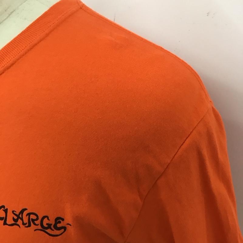 エクストララージ XLARGE Tシャツ 半袖 101208011009 バックプリント M ロゴ、文字 橙 / オレンジ /  メンズ USED 古着 中古 10119830