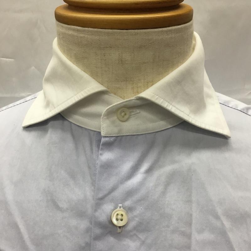 シップス SHIPS シャツ、ブラウス 長袖 111-13-5532 長袖シャツ カラーシャツ カジュアルシャツ 38 無地 水色 / ライトブルー /  メンズ USED 古着 中古 10106596