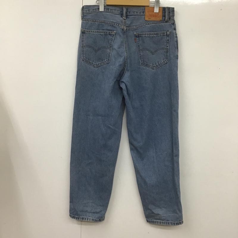 リーバイス Levi s パンツ デニム、ジーンズ w33l30 33インチ 無地 水色 / ライトブルー /  メンズ USED 古着 中古 10106207