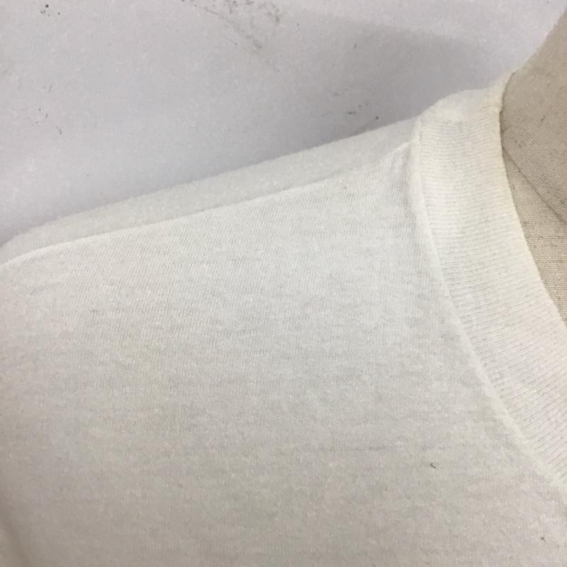 ギャラリー1950 Gallery1950 Tシャツ 半袖 Hanes クルーネック L ロゴ、文字 白 / ホワイト /  メンズ USED 古着 中古 10114741