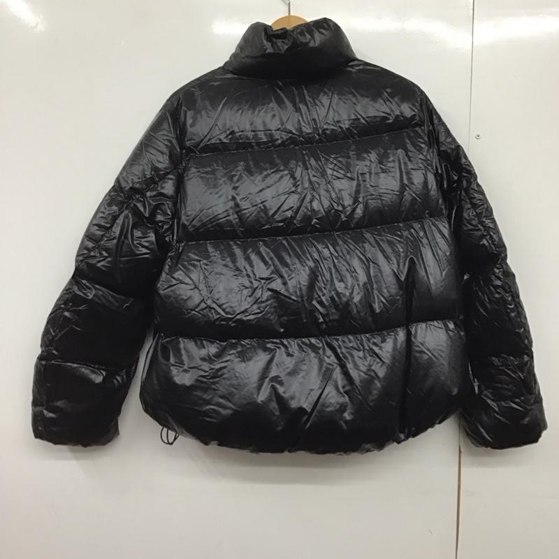 ユニクロ UNIQLO ジャケット、上着 ダウンジャケット 211-450456 ウルトラライトダウンシャイニーボリュームジャケット XL 無地 黒 / ブラック /  メンズ USED 古着 中古 10145774