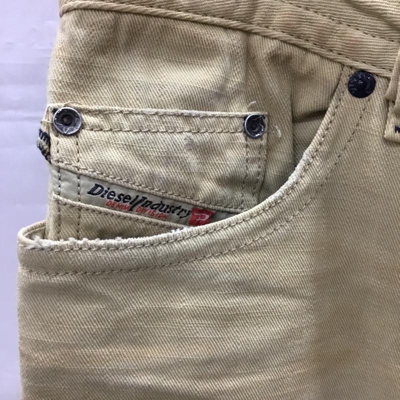 ディーゼル DIESEL ボトムス ボトムス 34インチ 無地 ベージュ / ベージュ /  メンズ USED 古着 中古 10111905