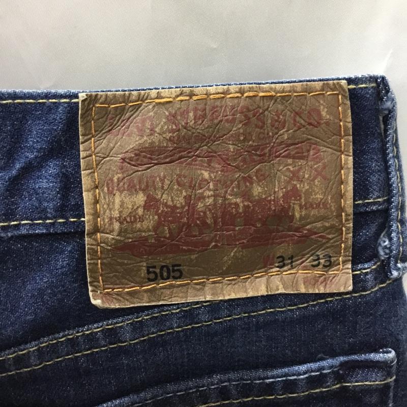 リーバイストラウスアンドコー Levi Strauss & co. パンツ ショートパンツ デニムパンツ ショートパンツ ワイドパンツ カジュアルパンツ 五分丈パンツ 31インチ 無地 インディゴ / インディゴ /  メンズ USED 古着 中古 10108762