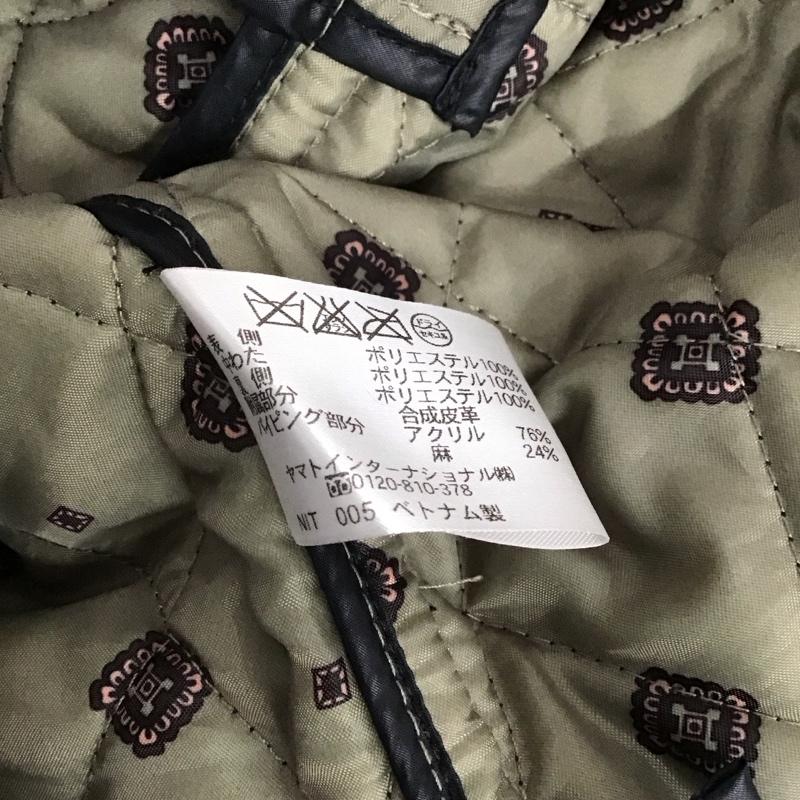 クロコダイル CROCODILE コート コート一般 キルティング L 無地 黒 / ブラック /  レディース USED 古着 中古 10143735