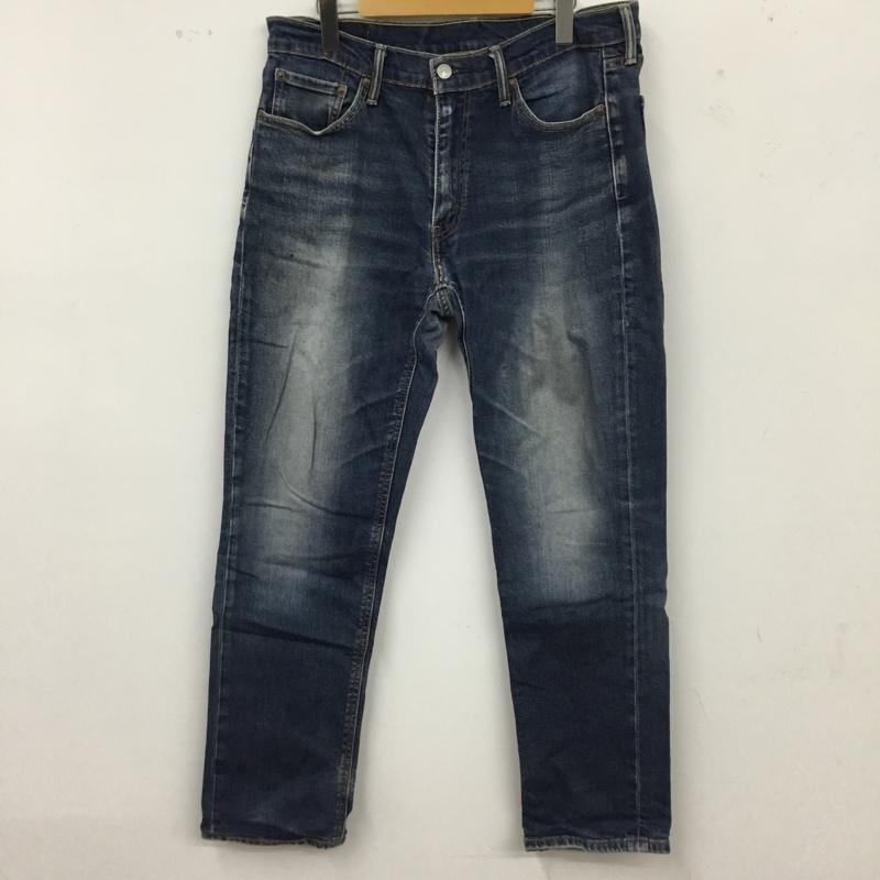 リーバイストラウスアンドコー Levi Strauss & co. パンツ デニム、ジーンズ デニムパンツ ストレートパンツ ワイドパンツ カジュアルパンツ 33インチ 無地 インディゴ / インディゴ /  メンズ USED 古着 中古 10122321