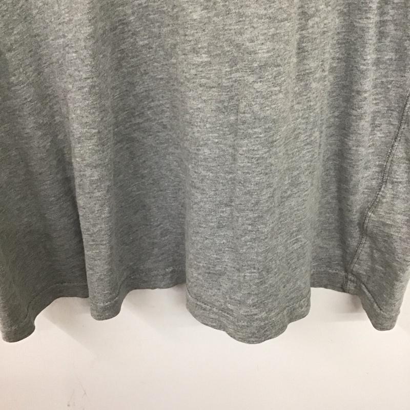アバクロンビーアンドフィッチ ABERCROMBIE&FITCH Tシャツ 半袖 半袖カットソー プリントTシャツ クルーネックカットソー L ロゴ、文字 灰 / グレー /  メンズ USED 古着 中古 10132079