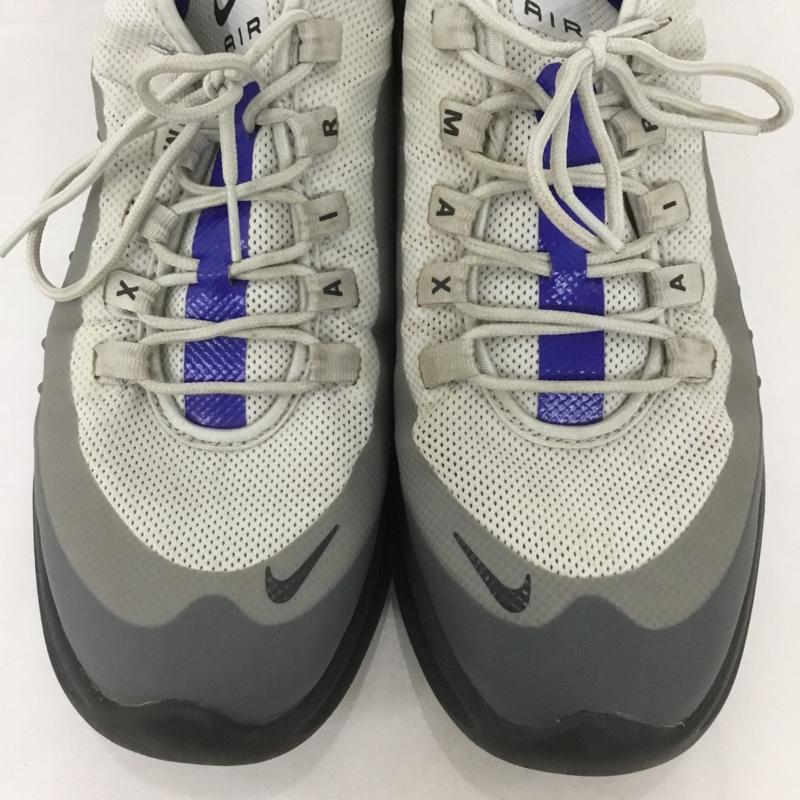 ナイキ NIKE スニーカー スニーカー AA2146-016 AIRMAX AXIS 28.5cm 28.5cm ロゴ、文字 ダークグレー / ダークグレー / X 灰 / グレー / X 青 / ブルー /  メンズ USED 古着 中古 10124404