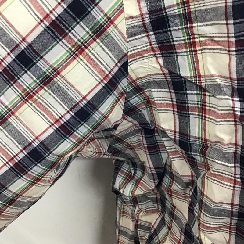 ラルフローレン RALPHLAUREN シャツ、ブラウス 半袖 半袖シャツ チェックシャツ カラーシャツ カジュアルシャツ ボタンダウンシャツ L チェック マルチカラー / マルチカラー /  メンズ USED 古着 中古 10112488