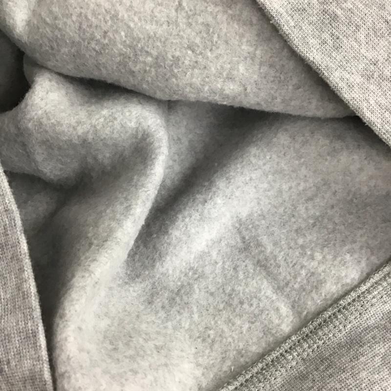 ポロラルフローレン POLO RALPH LAUREN ポロシャツ 長袖 長袖スウェットパーカー プルオーバー M ロゴ、文字 灰 / グレー /  メンズ USED 古着 中古 10129876