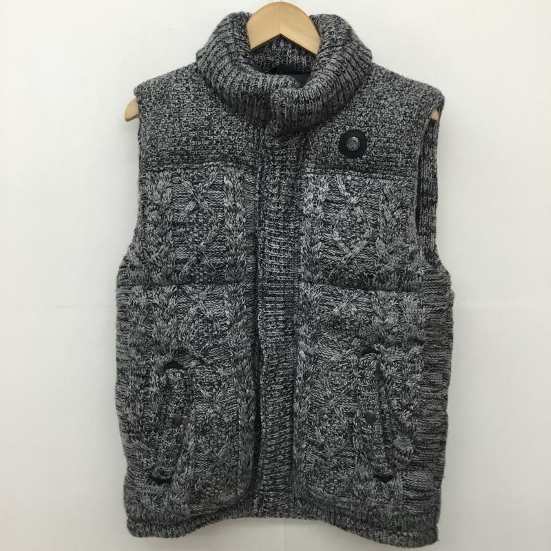 ディーゼル DIESEL ジャケット、上着 ダウンベスト S  灰 / グレー /  メンズ USED 古着 中古 10137894