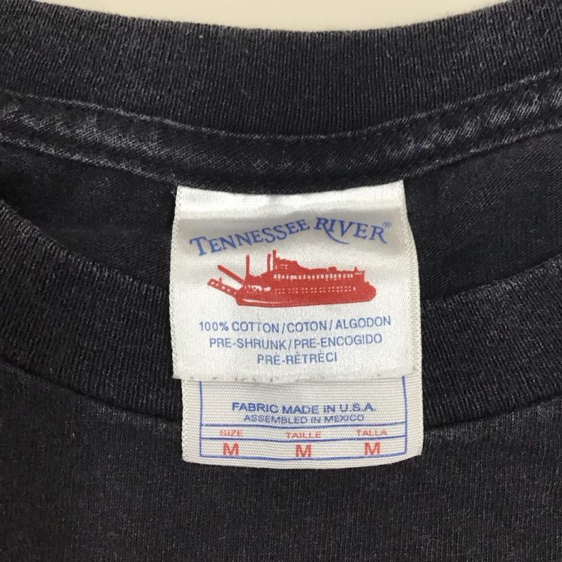 古着 USED Tシャツ 半袖 半袖カットソー プリントTシャツ クルーネックカットソー M ロゴ、文字 黒 / ブラック /  メンズ USED 古着 中古 10117512