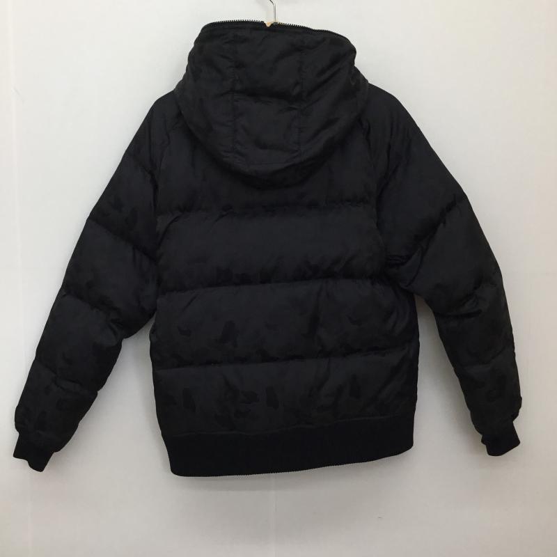 アベイシングエイプ A BATHING APE ジャケット、上着 ダウンジャケット 1860-141-022 JACQUARD ABC CAMO M カモフラージュ柄・迷彩 黒 / ブラック /  メンズ USED 古着 中古 10138533