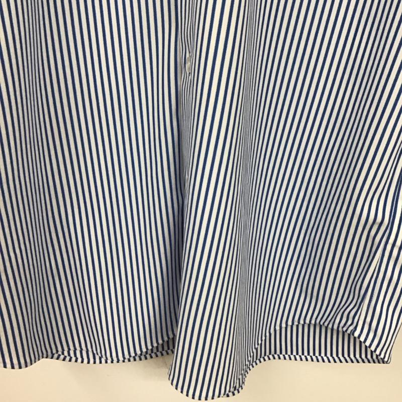 グリーンレーベルリラクシング green label relaxing シャツ、ブラウス 半袖 半袖シャツ ストライプシャツ カラーシャツ ストライプ 白 / ホワイト / X 青 / ブルー /  メンズ USED 古着 中古 10130008